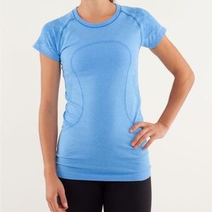 Lululemon short sleeve swiftly shirt lace